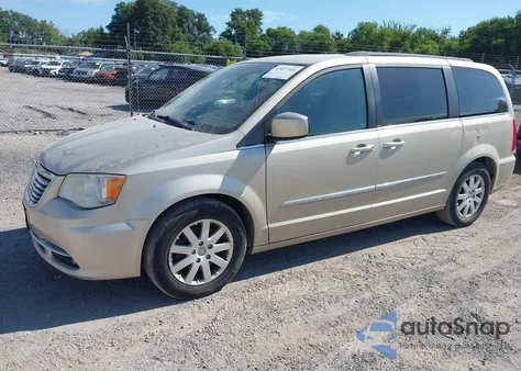 2013 Chrysler Town & Country Touring из США, поврежденный, VIN 2C4RC1BG1DR774297